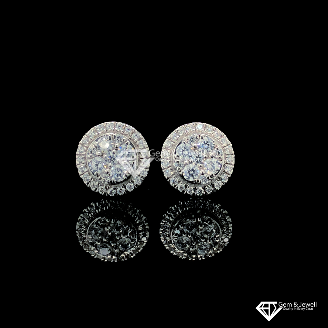 Update 115+ round diamond stud earrings best