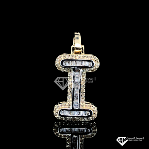 Letter I Diamond Pendant Online