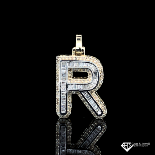 Alphabet R Diamond Pendant Online