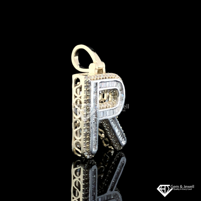 Alphabet R Diamond Pendant Online