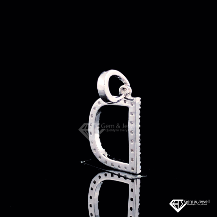 Alphabet Letter D Diamond Pendant Online