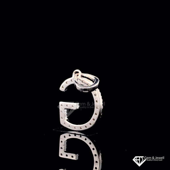 Alphabet Letter G Diamond Pendant Online