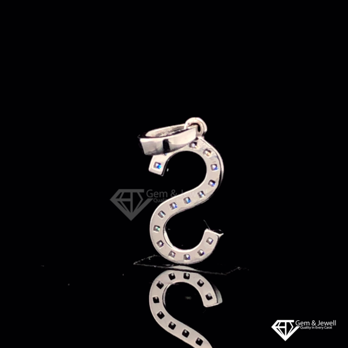 Letter S Diamond Pendant Online